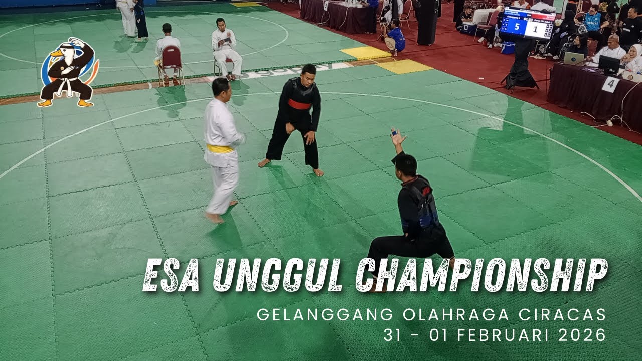 Kejuaraan Pencak Silat Esa Unggul Championship | Tanding Remaja Putra Kelas G