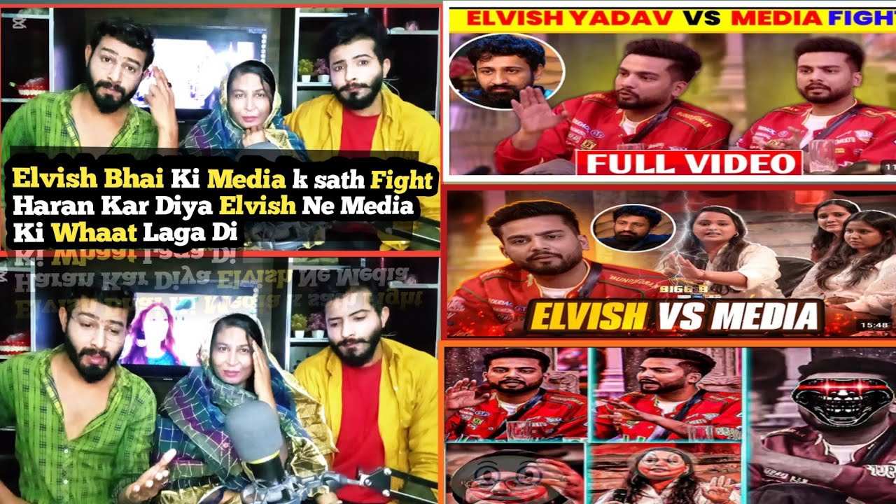 Elvish Yadav ANGRY On Media | Elvish Yadav Vs Media  |pakistani reaction