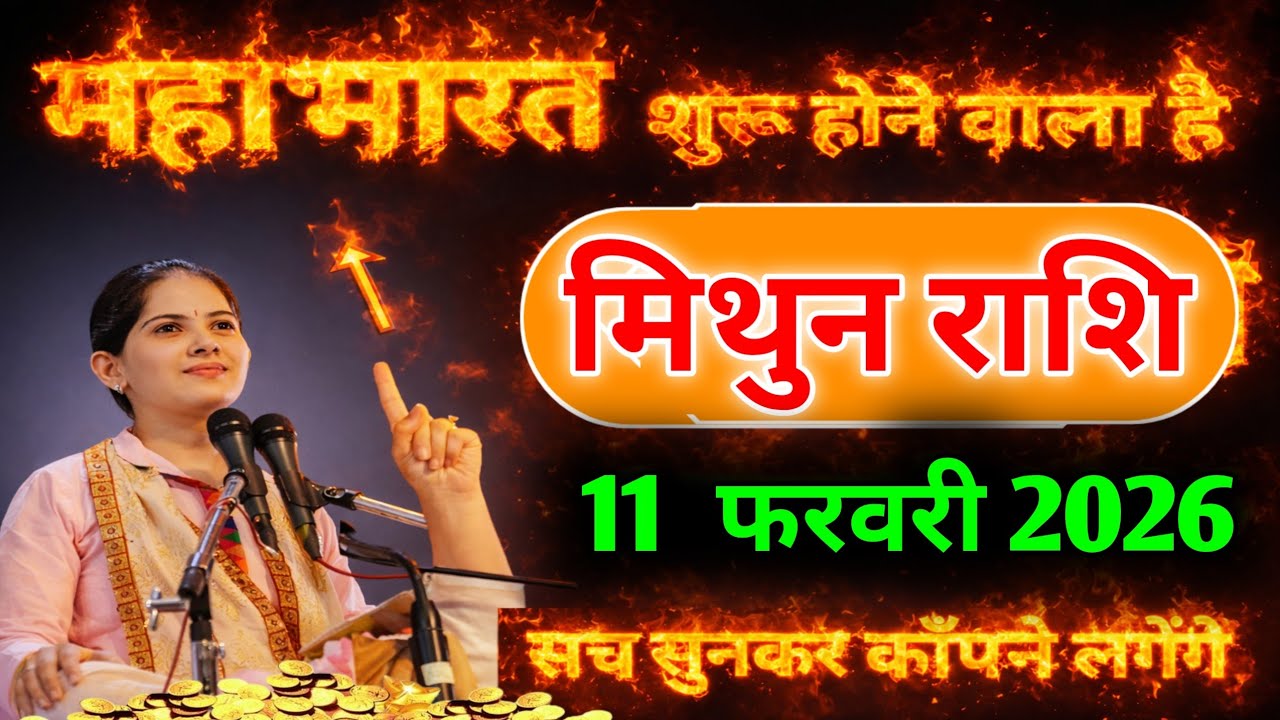मिथुन राशि वालों 11 फरवरी 2026 से महाभारत शुरू होने वाला है । #geminihoroscope 