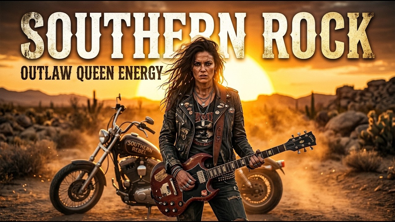 Outlaw Southern Rock 2026 🤠 Badass Guitar Riffs & Whiskey-Soaked Anthems – Ride or Die Playlist
