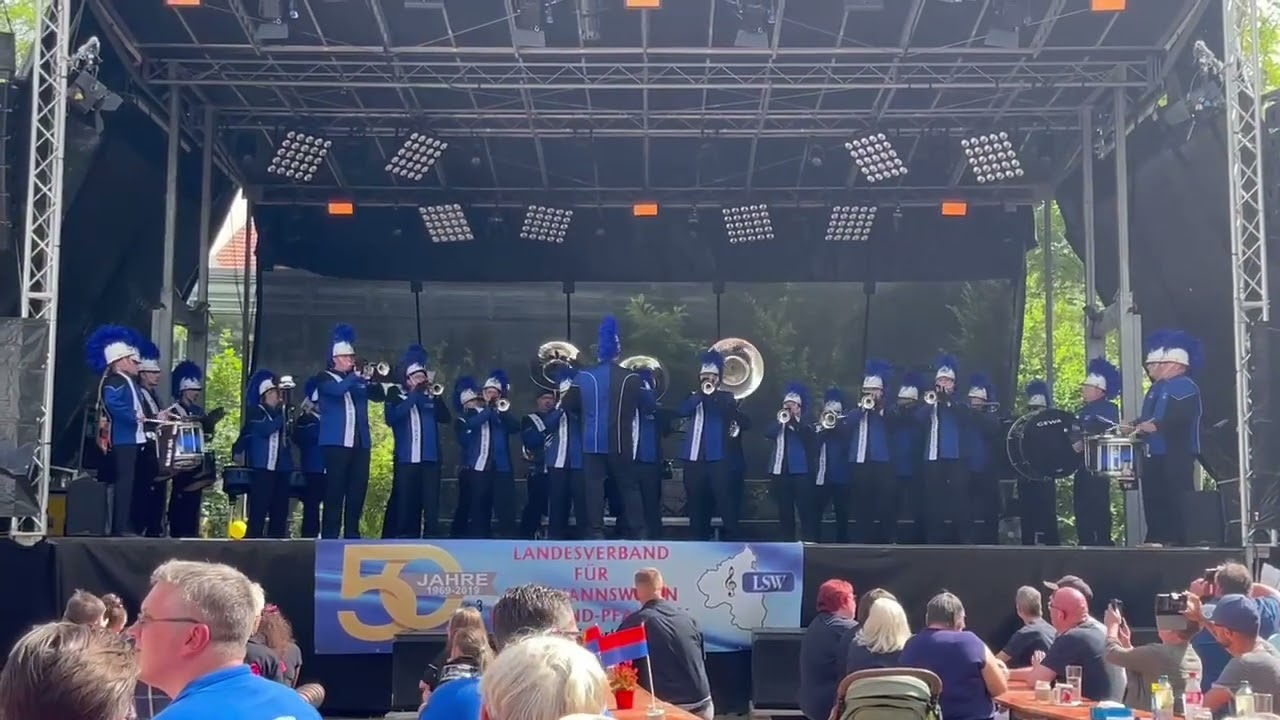 Präsi Marsch | Marching-Band Völklingen | 35 Jahre Bodenheimer Schoppengarde