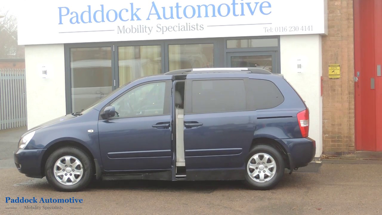 Kia Sedona Drive From Wheelchair/Wheelchair Up Front