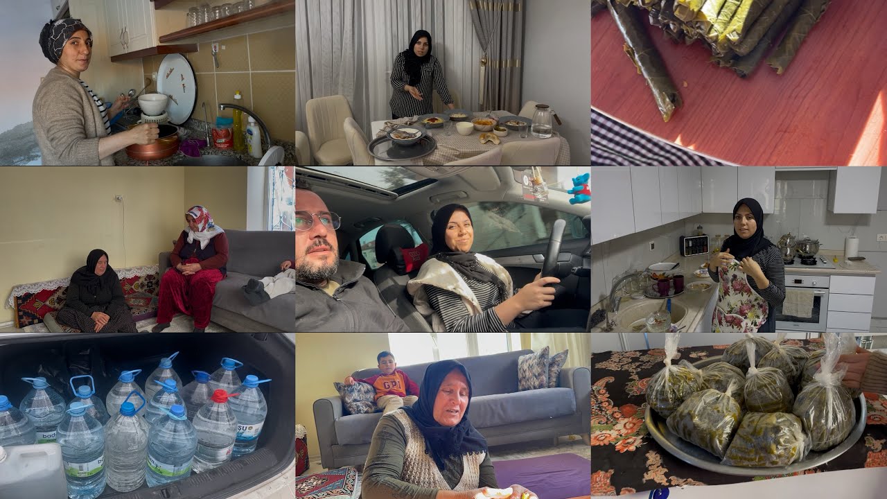 AKSARAYA TAŞINMA İŞİ KESİNLEŞTİ⁉️10 KG’LİK YAPRAK SARDIK⁉️MİSAFİRLERE MAKARNA GÜNÜ👍ARABA SÜRÜYORUM🥰