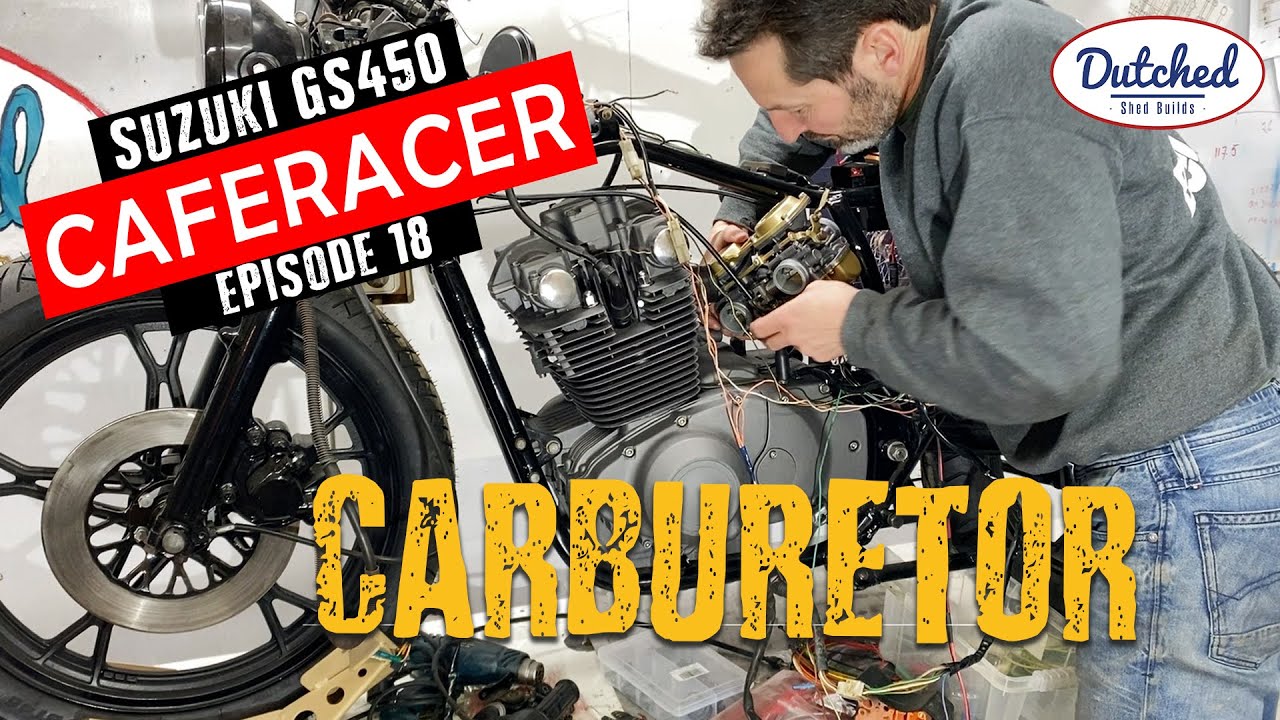 Suzuki GS450L Carburator Cleaning and Rebuild
