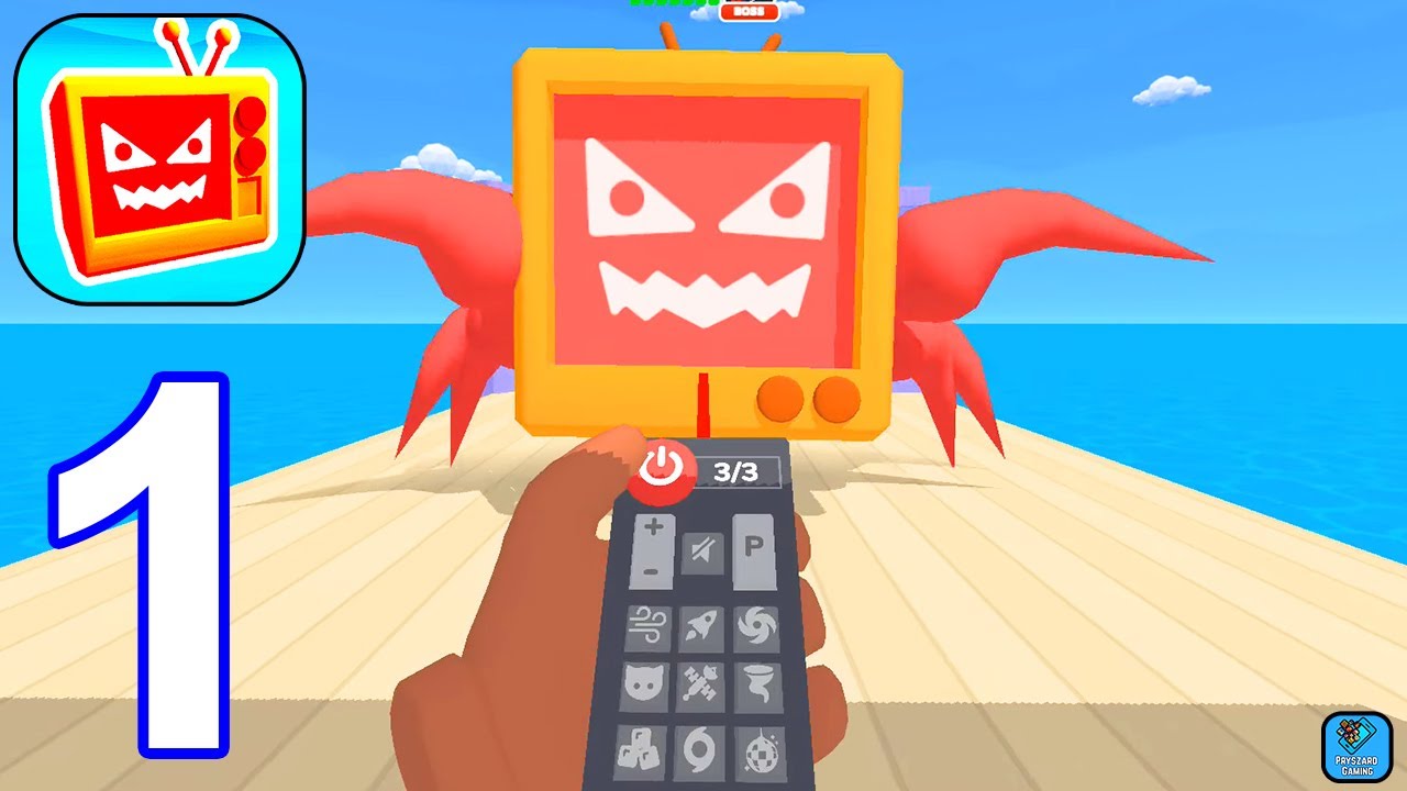 TV Invasion - Gameplay Walkthrough Part 1 All Levels Boss Fight (iOS,Android Gameplay)