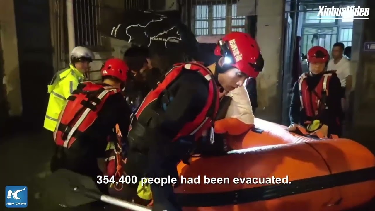 Over 880,000 residents of Fujian affected by Typhoon Doksuri