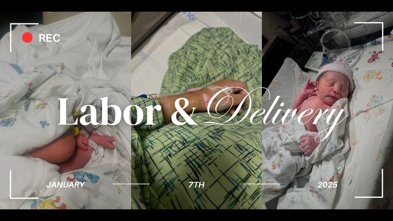 MY LABOR & DELIVERY VLOG|AS A TEEN MOM