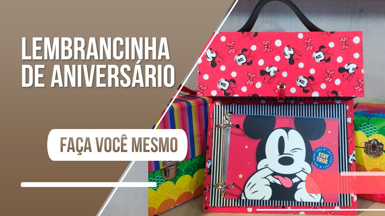 Use a técnica de cartonagem para criar lembrancinhas de aniversário!