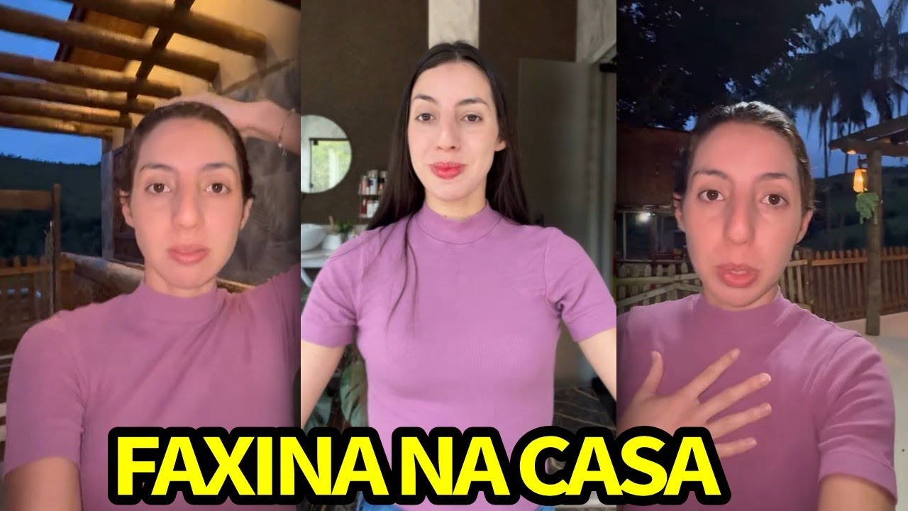 SARA KELLEN FAZ FAXINA PESADA E TROCA TODA ILUMINAÇÃO DA VARANDA 
