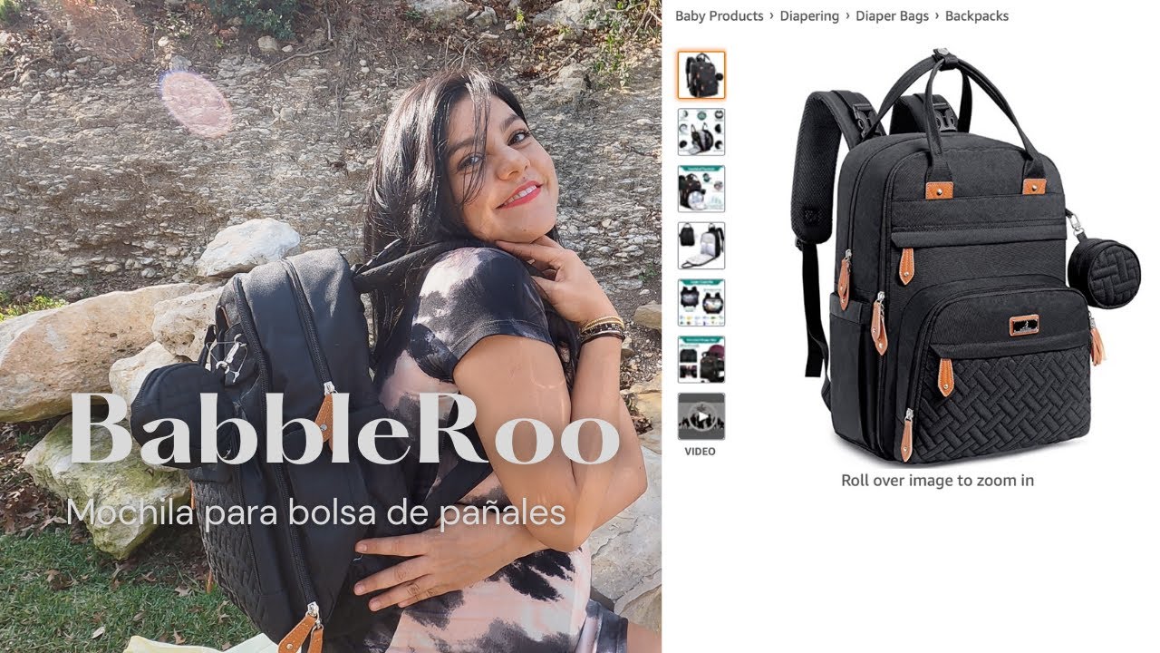 Como es una Pañalera? Unboxing Pañalera BabbleRoo