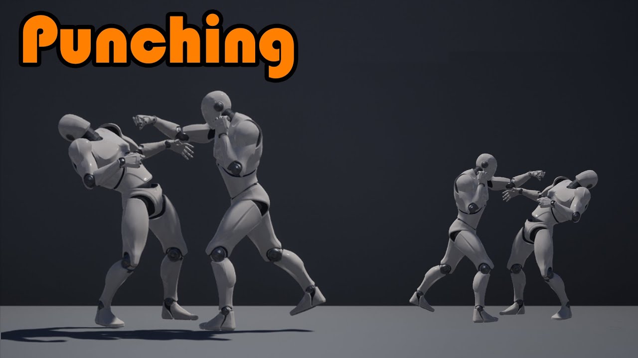 How To Punch An AI With Reaction Animations - Unreal Engine 4 Tutorial
