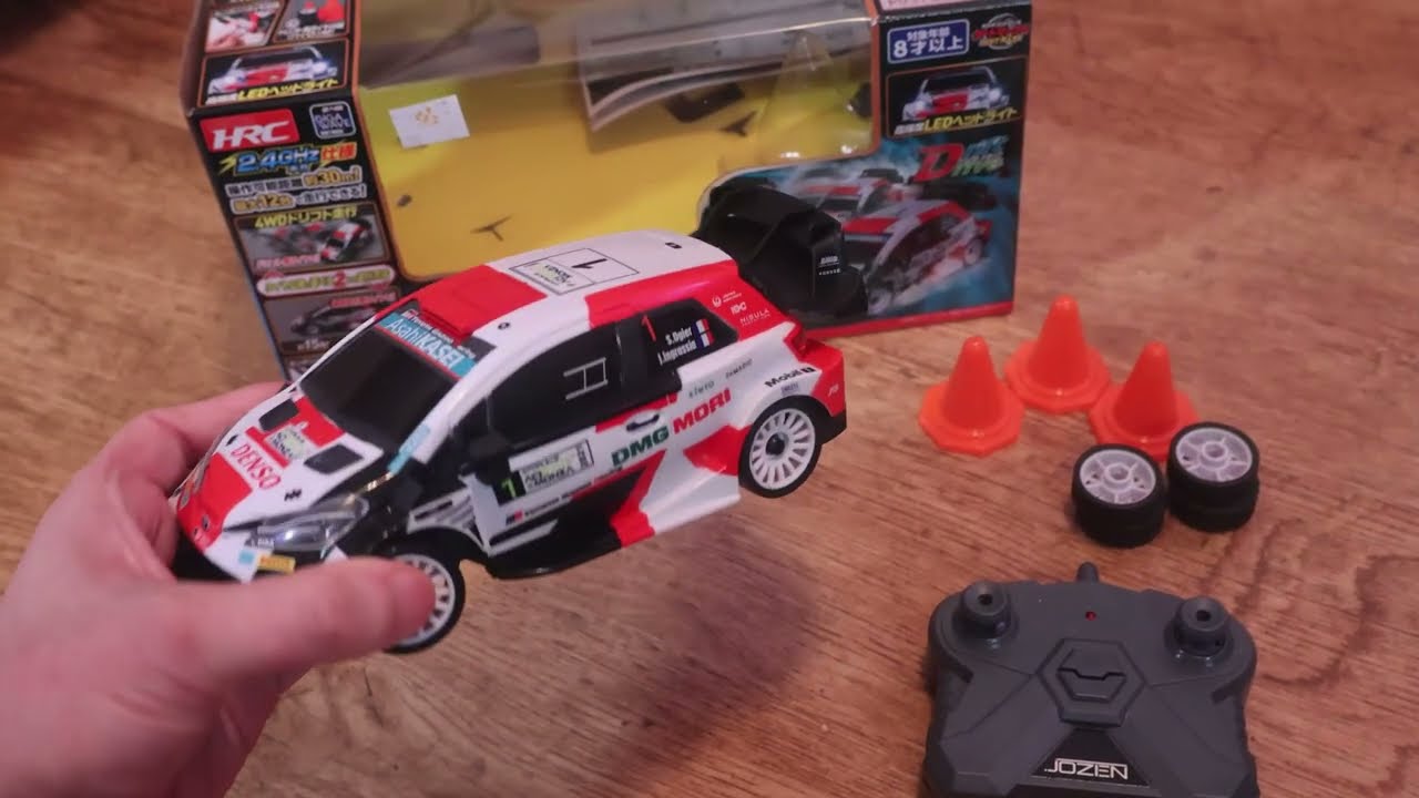 Распаковка и обзор радиоуправляемой машинки Hexxa HRC Toyota WRT Yaris