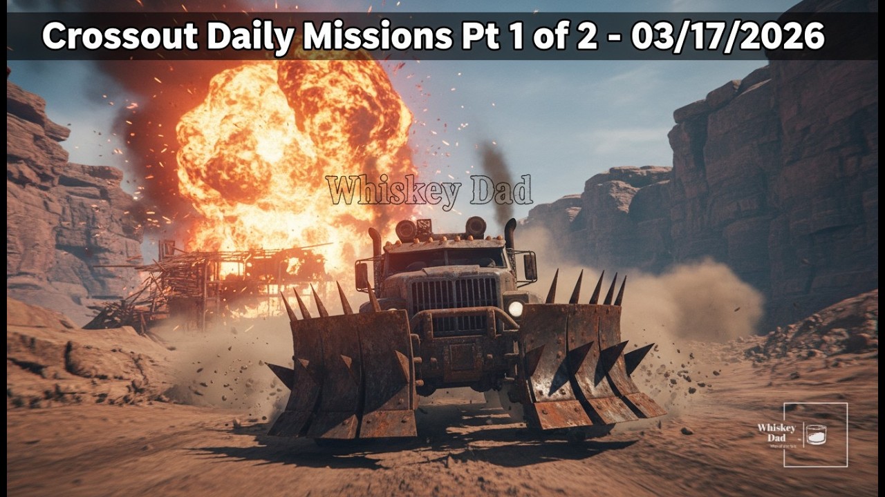 Crossout Daily Missions Pt 1 of 2 - 03/17/2026