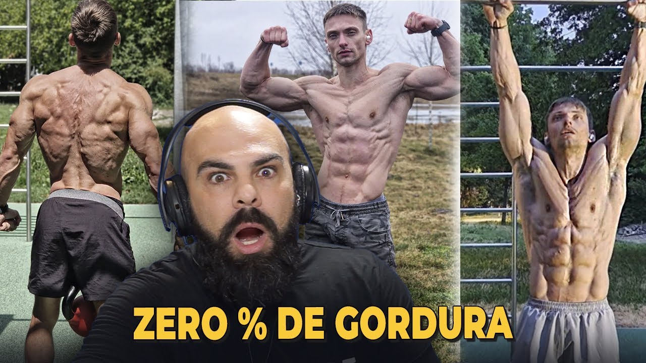 REAGINDO AO ATLETA MAIS DEFINIDO DA CALISTENIA | MAX TRUE
