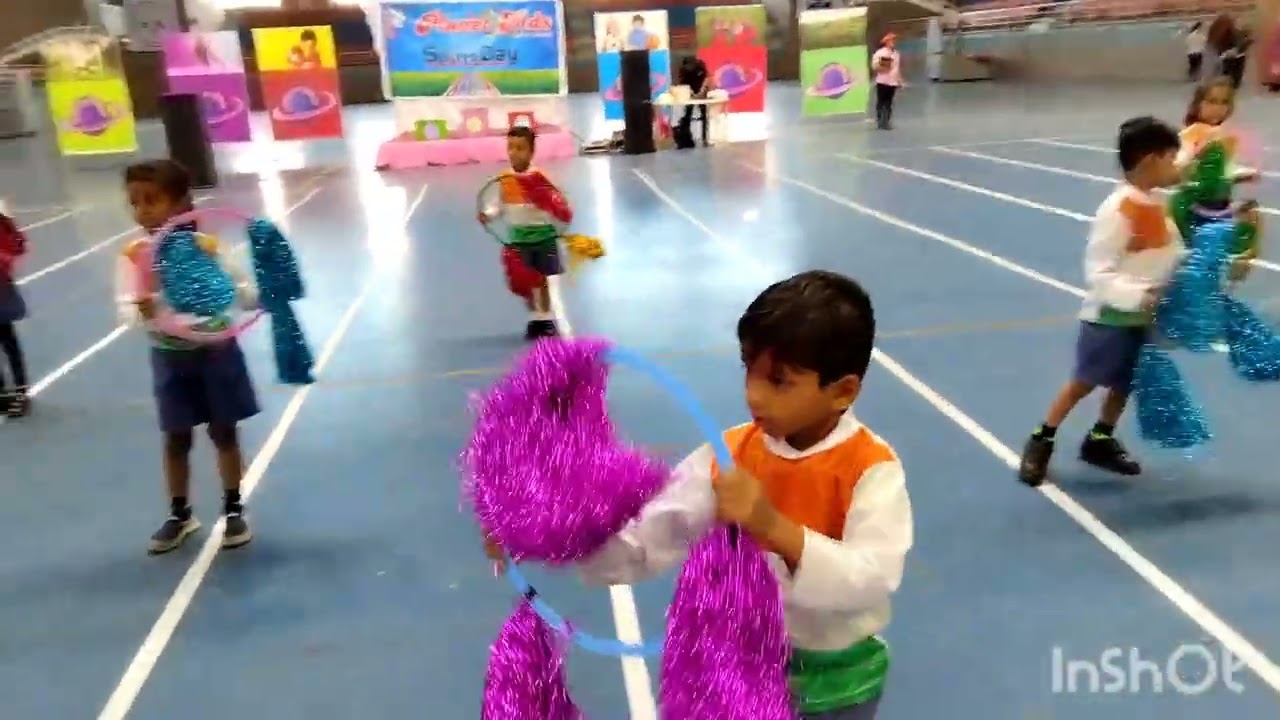 Planet kids international school sports day 2025-26 Ring with pump pump drill(Kamal Talav branch)
