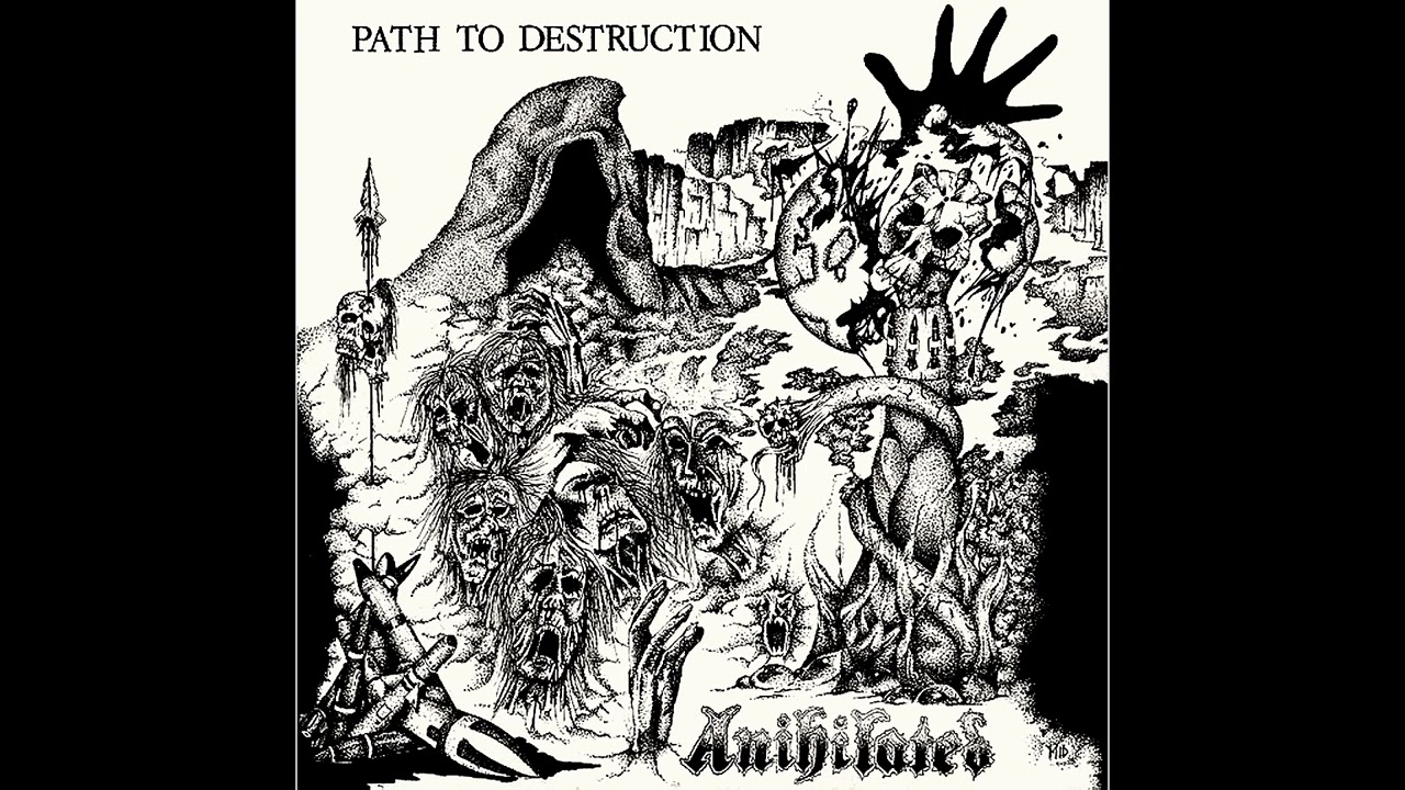 Anihilated 🇬🇧 - Path To Destruction (EP) 1986