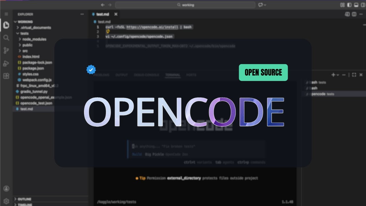 OpenCode + Cloudflare AI: Лучший помощник для локального программирования с открытым исходным кодом
