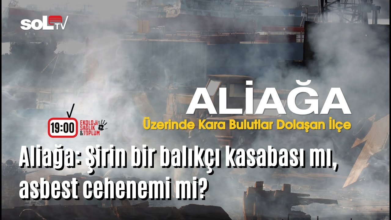 Ekoloji Sağlık ve Toplum: Aliağa: Şirin bir balıkçı kasabası mı, asbest cehennemi mi?