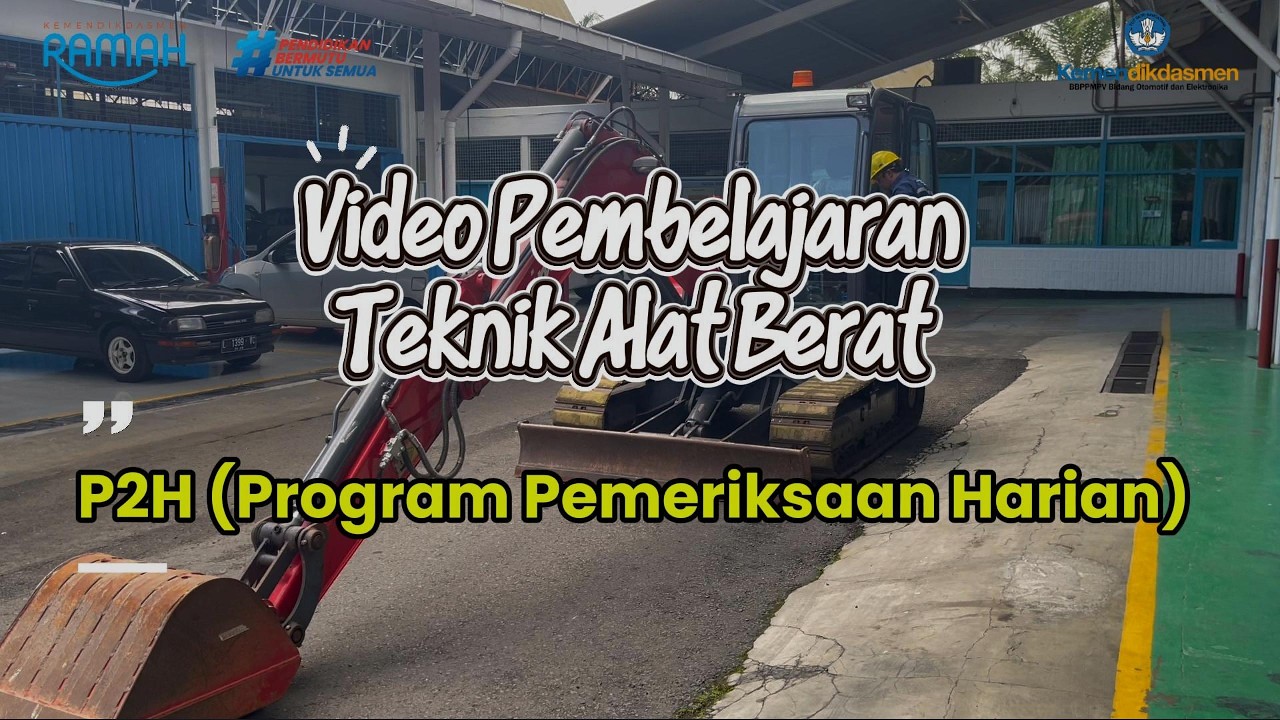 Program Perawatan Harian (P2H) Unit Excavator#p2h #excavator #heavyequipment #mechanic