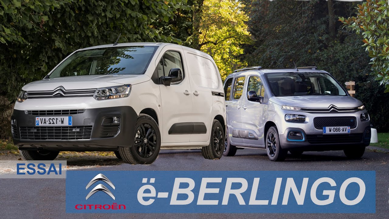 ESSAI CITROEN Ë-BERLINGO // Ë-BERLINGO VAN : Premier de classe.