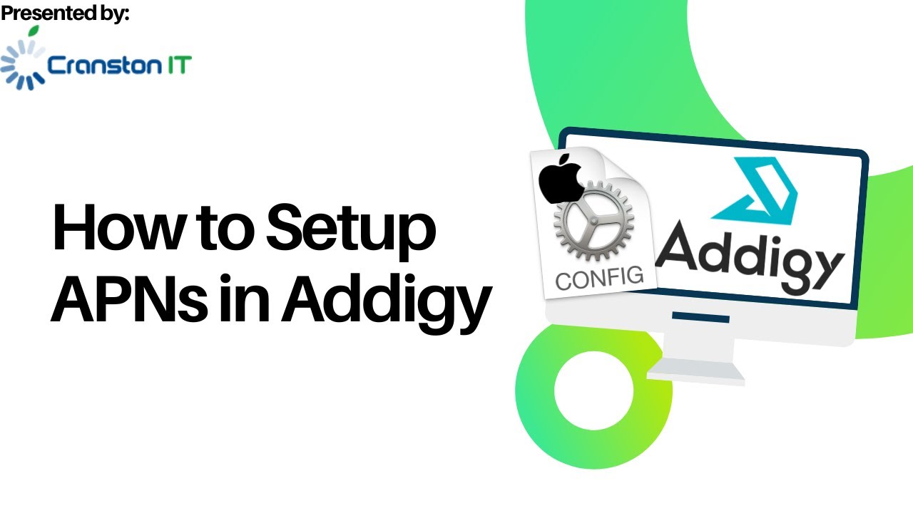 How to set up Apple Push Notification Certificates (APNs) in Addigy