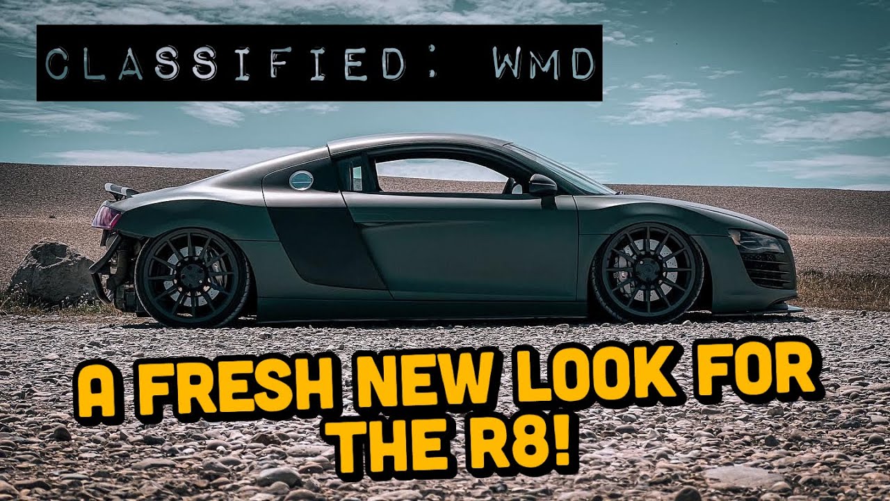 I’VE WRAPPED THE R8 AND IT LOOKS BRUTAL!