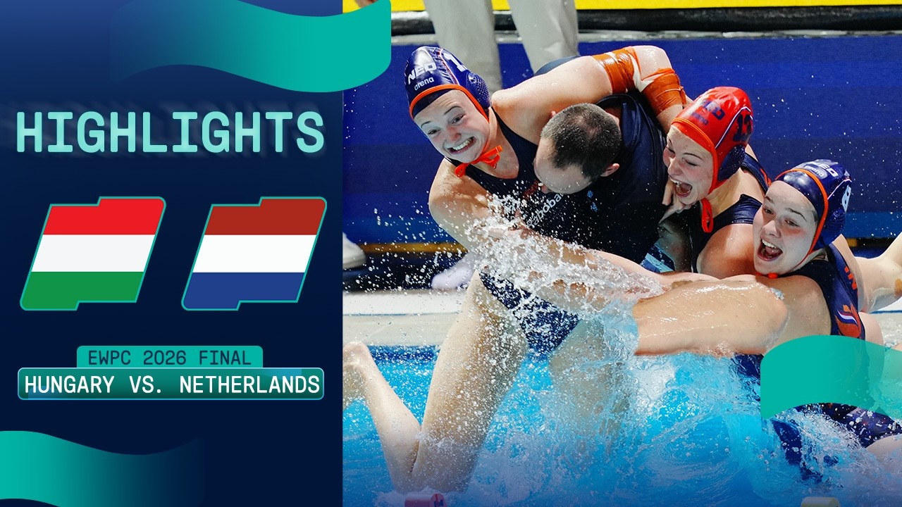 Dutch Win Back-to-Back Titles | HUN 13 - 15 NED | Highlights | European Water Polo Championship 2026