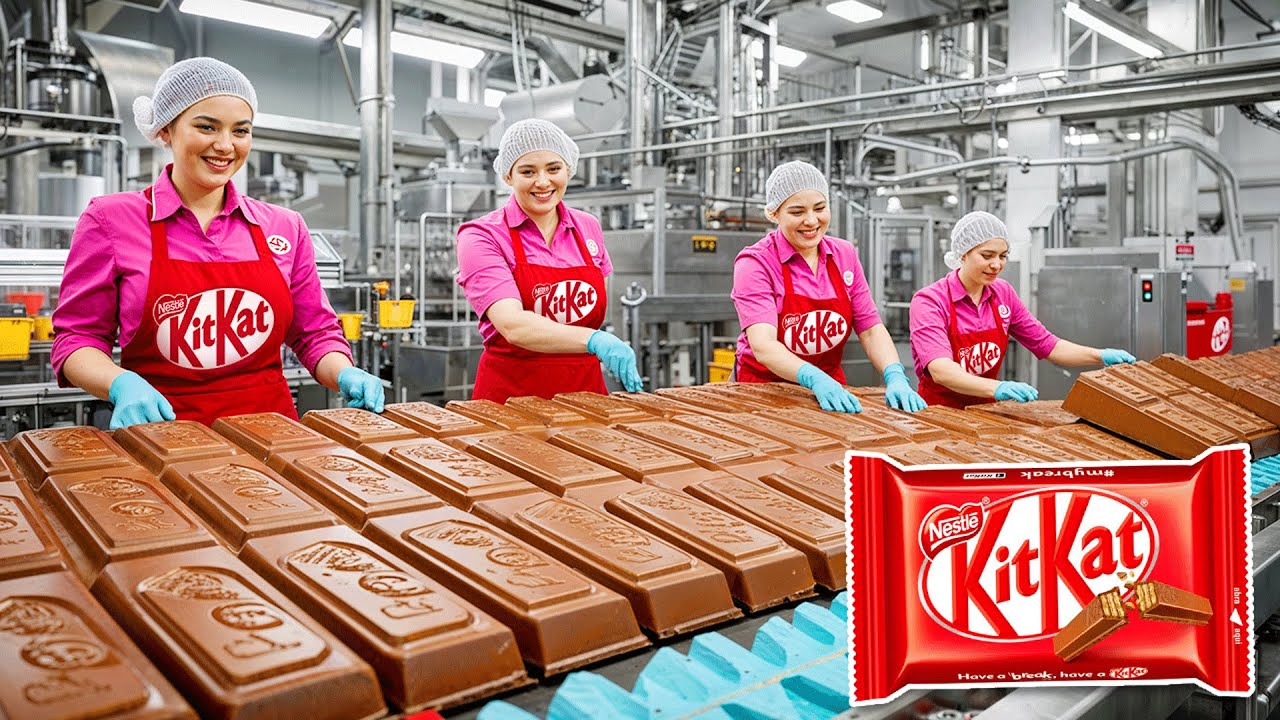 How It's Made: KitKat, M&M, Pringles, Mike and Ikes