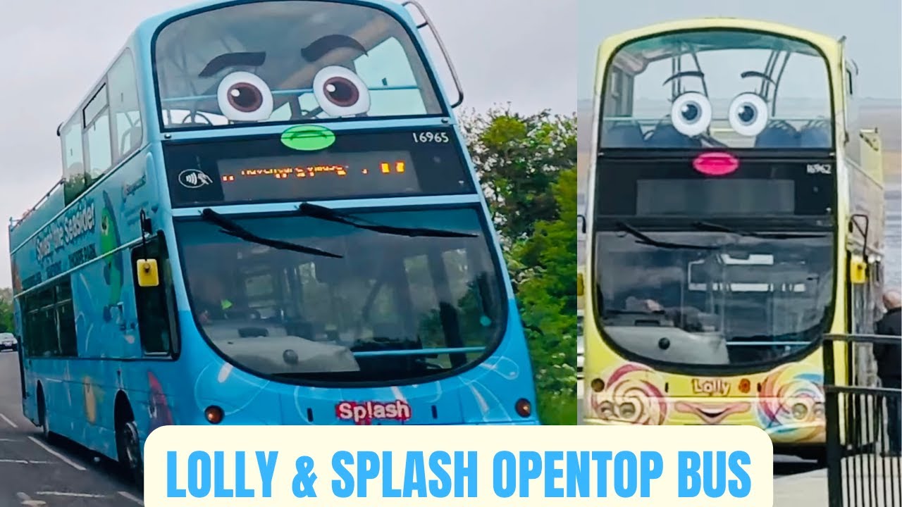 Lolly & Splash Seasiders Opentop Bus Cleethorpes