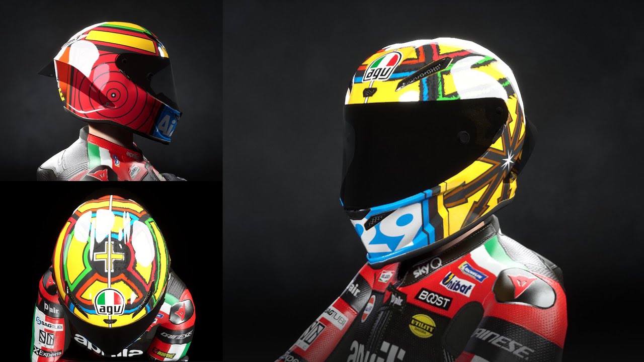 MotoGP20 - Andrea Iannone Helmet 2013 (Helmet Editor)
