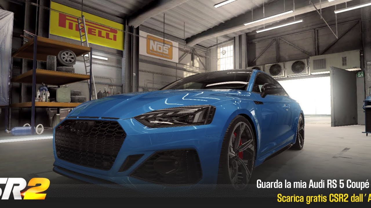 【CSR2】Audi RS 5 Coup&egrave; Shift & tune for Showdown 1/2 mile 11.18x