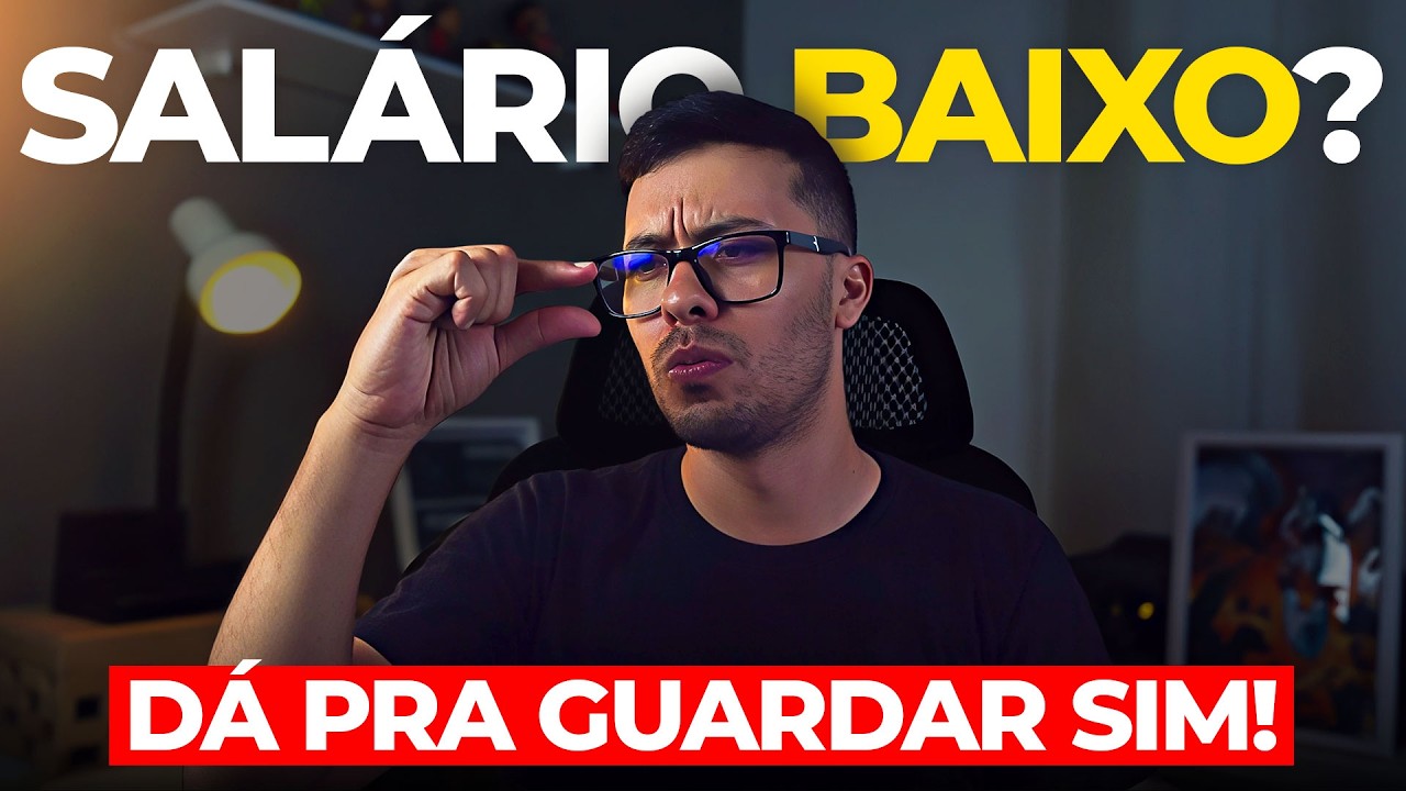 Como guardar dinheiro mesmo ganhando pouco (na prática)