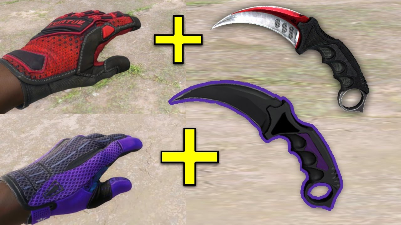 CS GO - Best Glove Knife Combinations