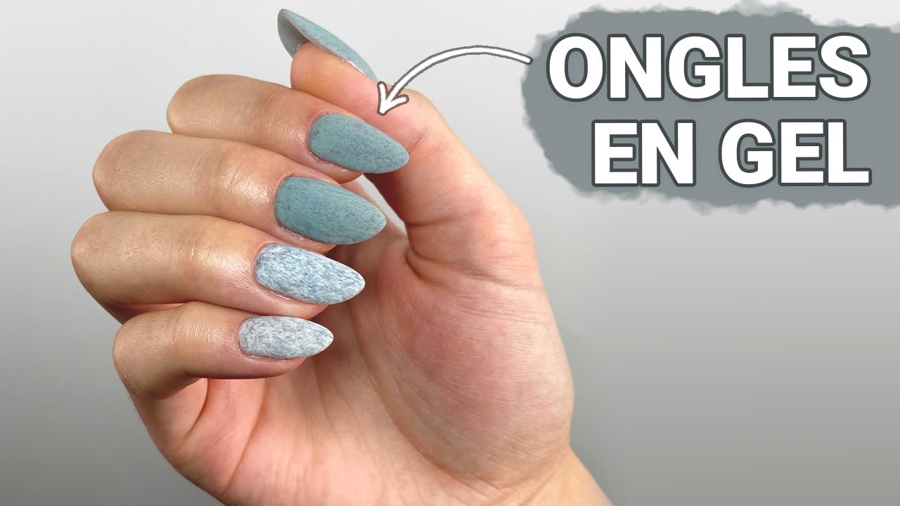 POSE D'ONGLES EN GEL CHABLON | EFFET FOURRURE