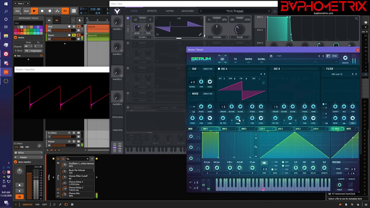 Vital Synth - How to do Serum style PWM warping