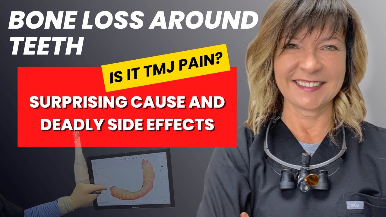 Bone Loss Around Teeth | TMJ Diagnosis & Treatment with #3shape and #Tekscan Dental