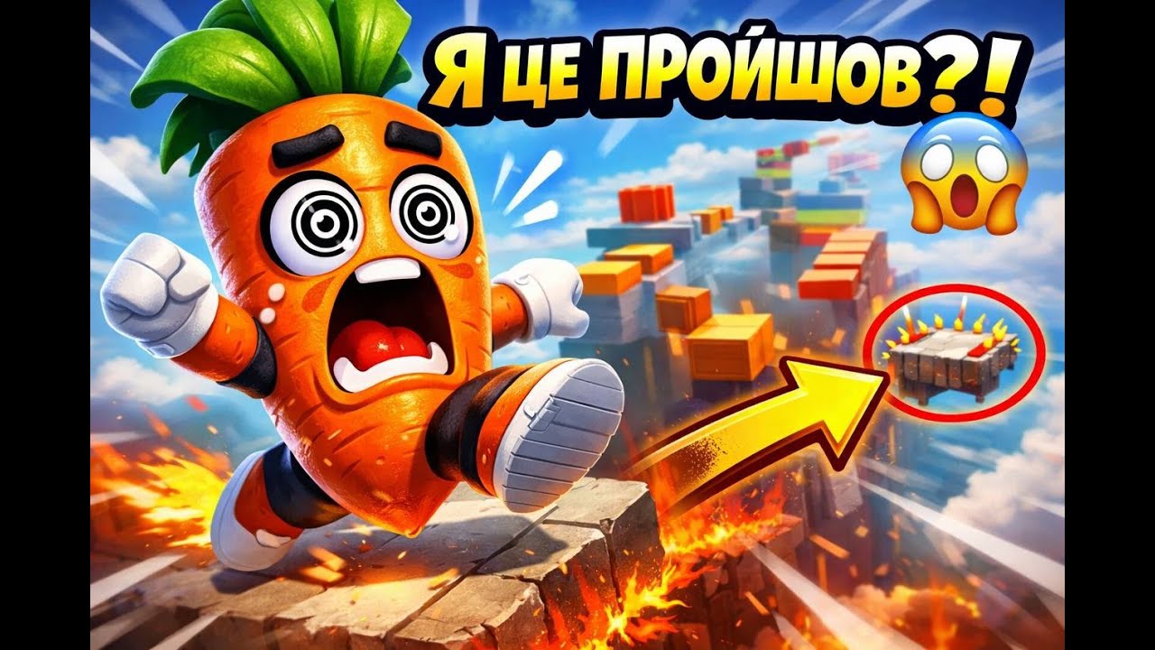 Я ВПАВ 100 РАЗІВ, АЛЕ ПРОЙШОВ 😱 | ROBLOX PARKOUR