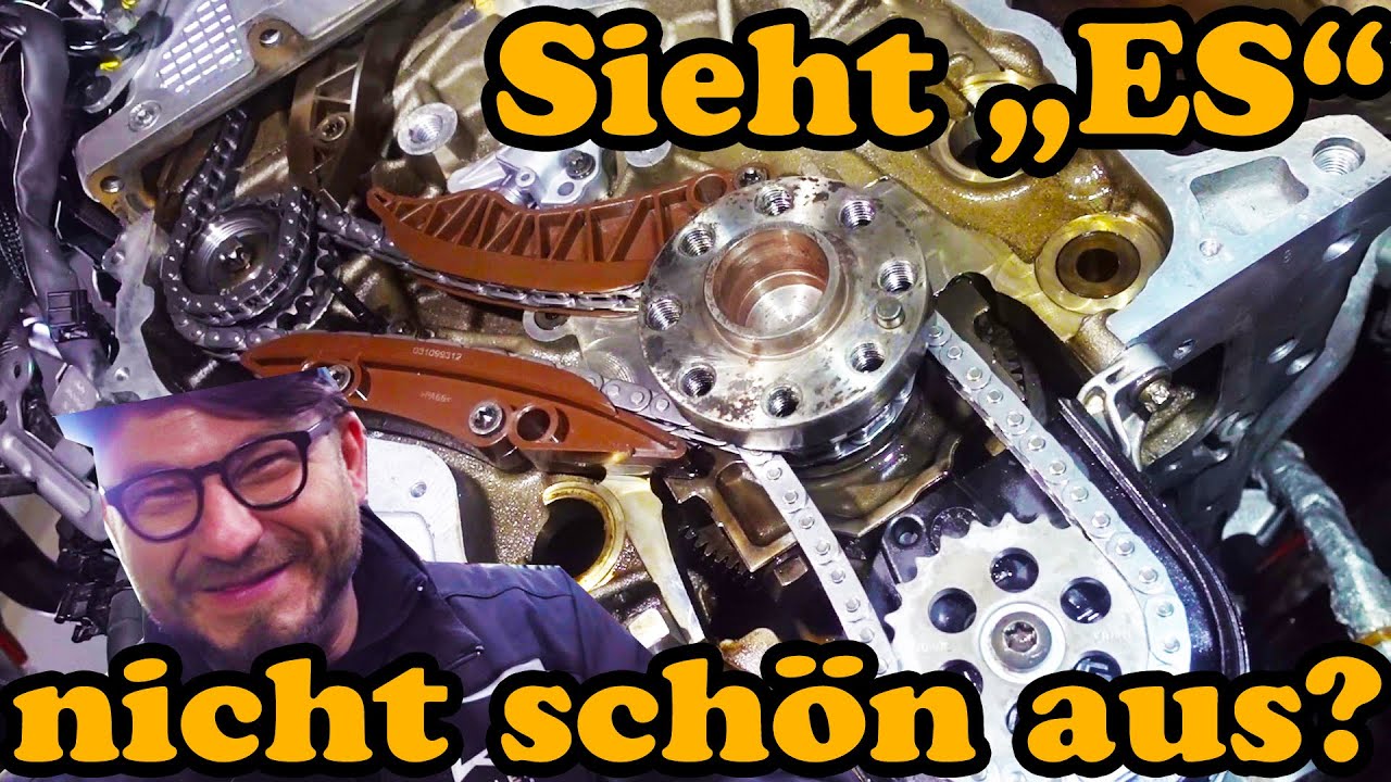 BMW 318d - N47  - die neue Steuerkette mit allem ZIP und ZAP kommt dran. Kurz vor dem ersten Start 🥳