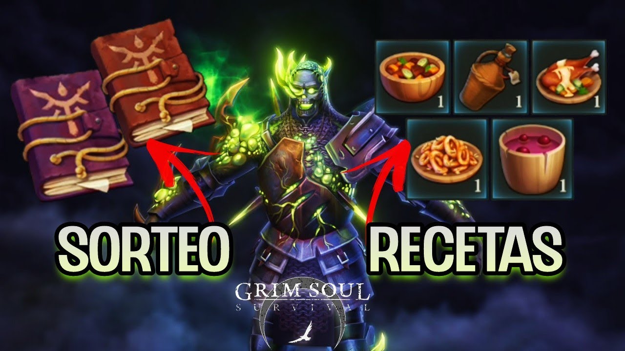 Grim Soul Todas las Recetas & Sorteo Códigos Escarlata