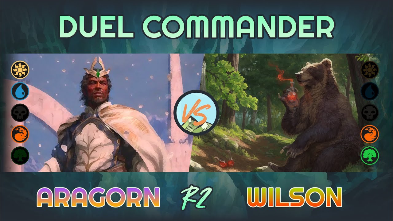 ARAGORN (songoku2401) vs. WILSON (faudrejaune) - LTC#9 Sunday - R2 - Duel Commander - EDH│MTG