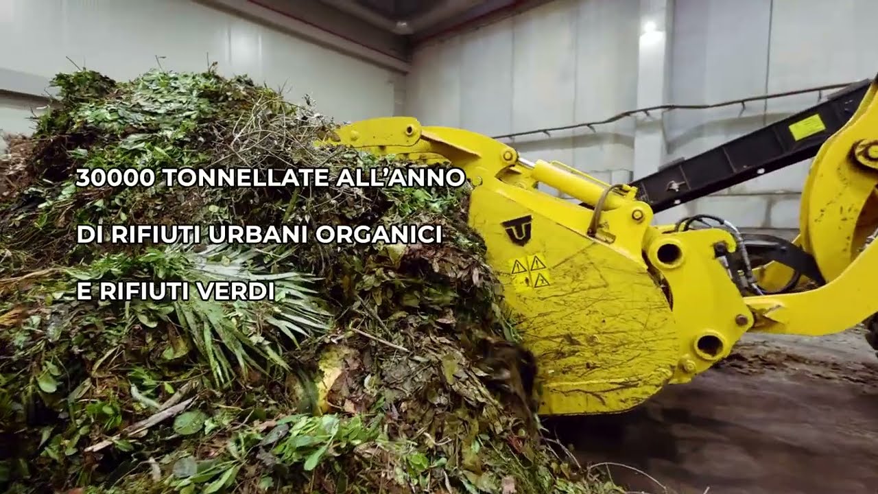 BeeNews episodio 3: ape sentinella fa visita al nuovo impianto di compostaggio di Ecologia Viterbo.