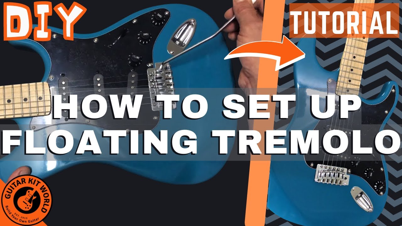 Setting up floating tremolo | ST-style Guitar Kit