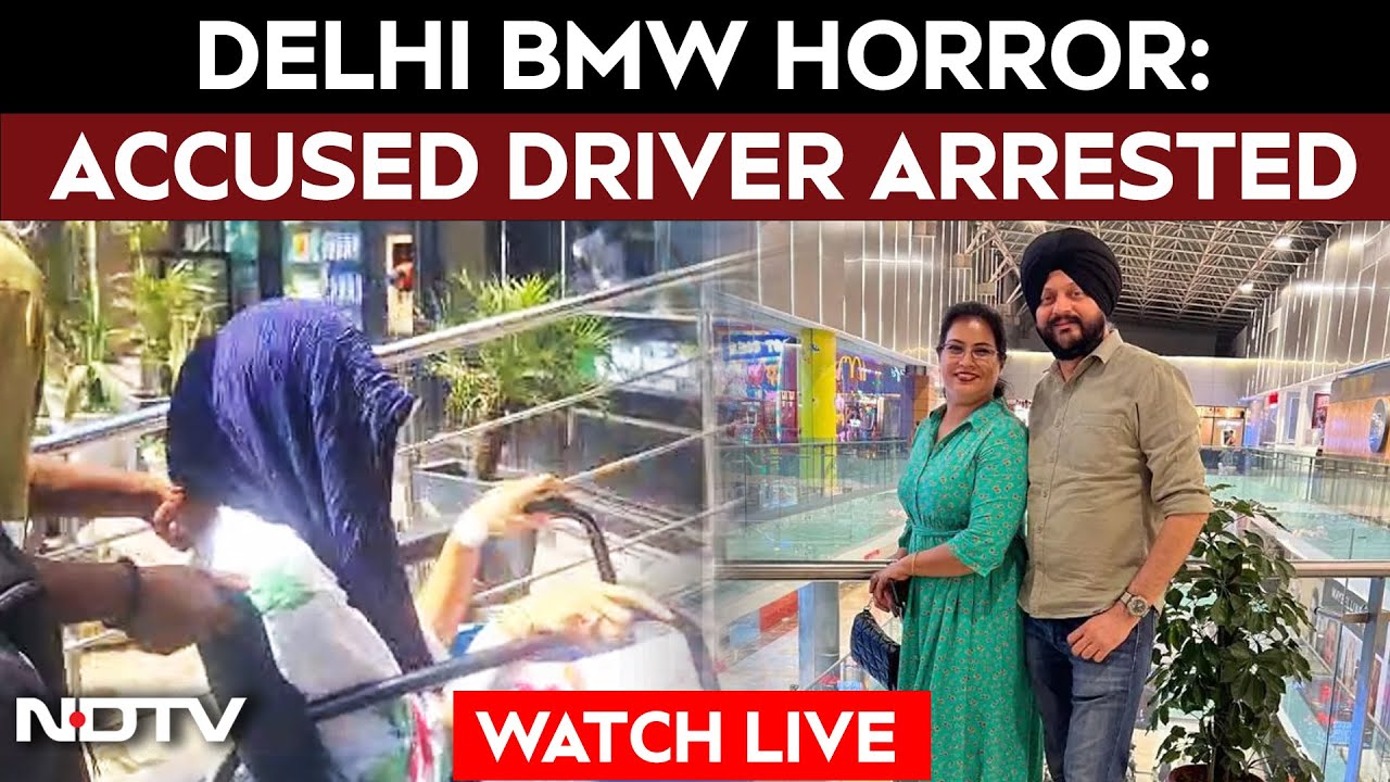 Delhi BMW Accident | Woman Who Killed Finance Ministry Official With BMW Arrested From Hospital