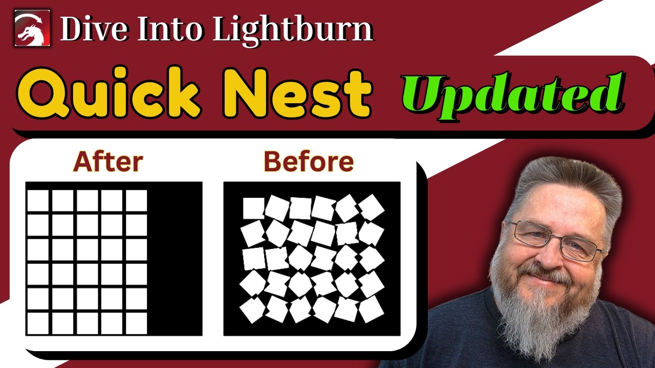 Обновление LightBurn Quick Nest (2.1.06) – исправления, советы и объяснение скрытых функций