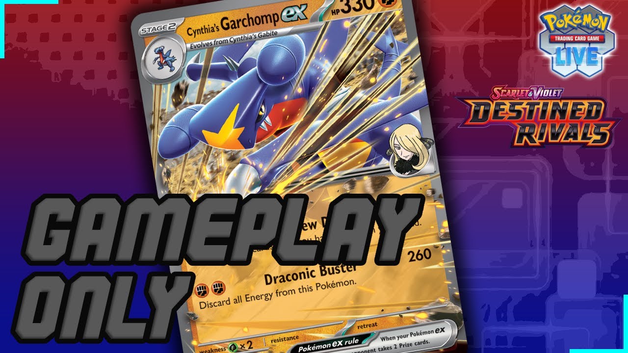 TUTTE le partite con GARCHOMP EX di Camilla!  [Pok&eacute;mon TCG] - LIVE 14/07/2025
