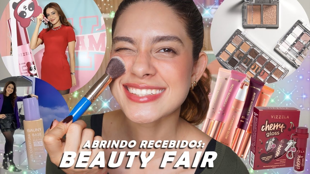 OS LAN&Ccedil;AMENTOS DE MAKE QUE EU TROUXE DA BEAUTY FAIR 2025 ✨