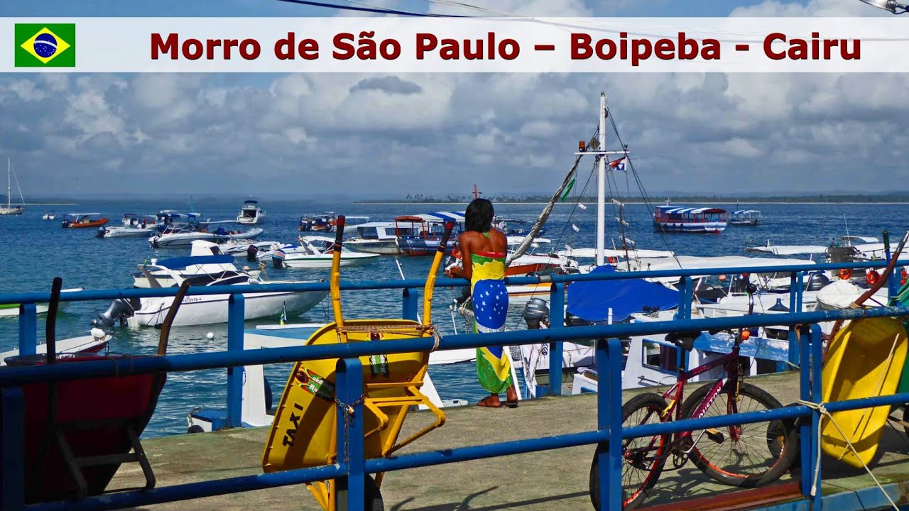 Traumstrand Morro de São Paulo in Bahia Brasilien