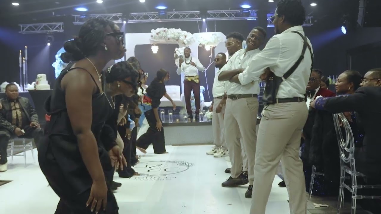 congolaise wedding Dance Golgotha// grace and Cedrick //