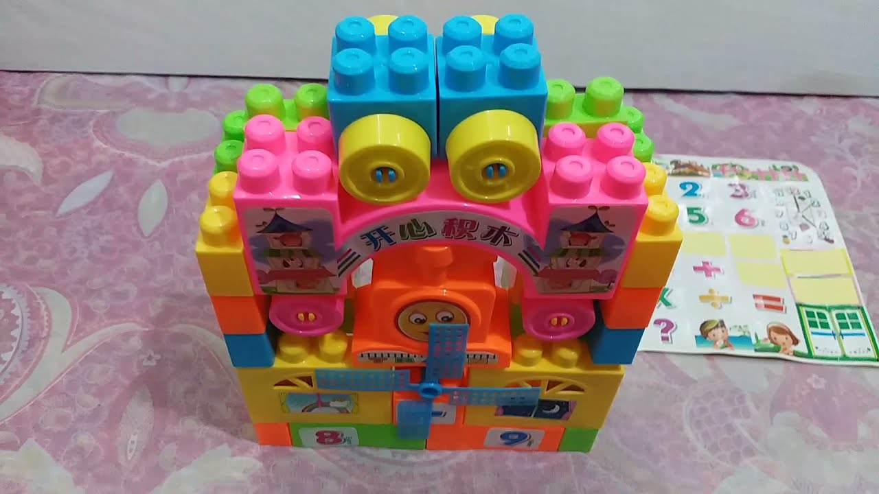 Small Blocks Set For Kid's|| Happy Block Set