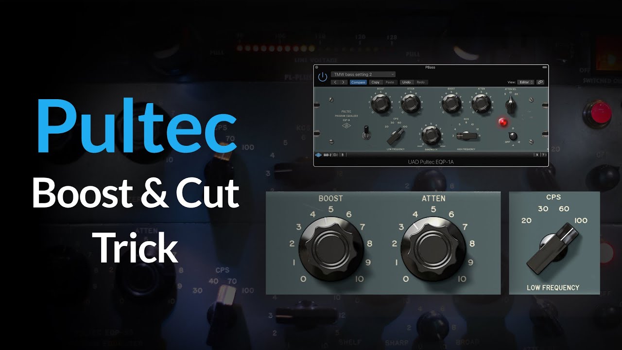 (Эквалайзер) Pultec EQ | Как использовать трюк Boost And Cut с Fab Dupont